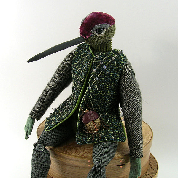 Fiber Hummingbird Sculpture