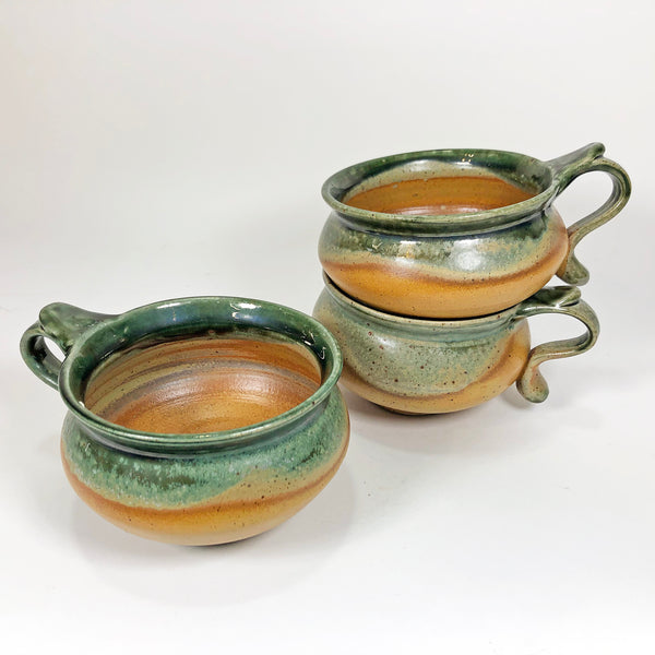 Grn & Yellow Soup Bowl