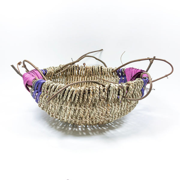 12x16 Inch Handwoven Free-form Basket