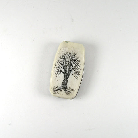 Tree Scrimshaw Moneyclip