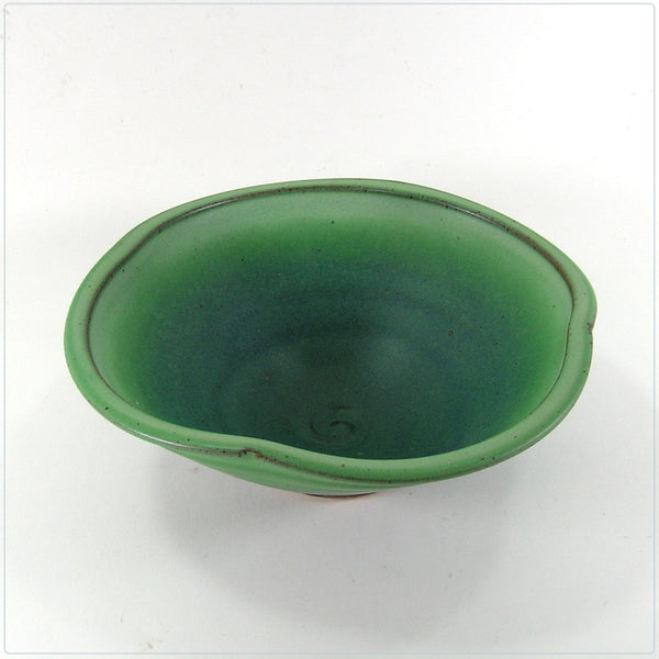 Green Flower Salad Bowl