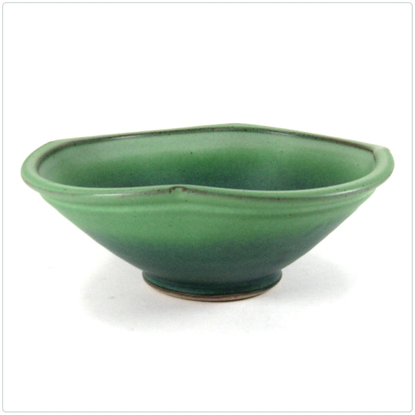 Green Flower Salad Bowl