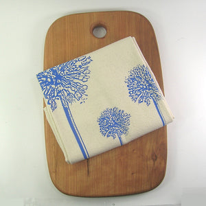 Blue Allium Towel