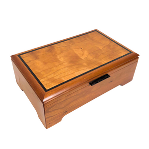 11x7x4 Cherry Box w/ Feet