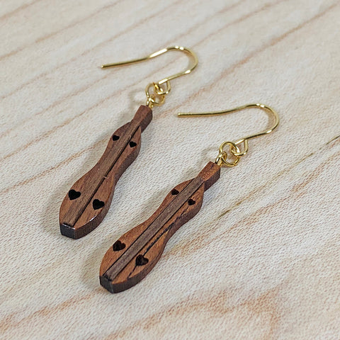 Dulcimer Earrings
