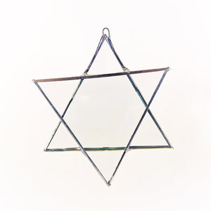 Glass Star Of David