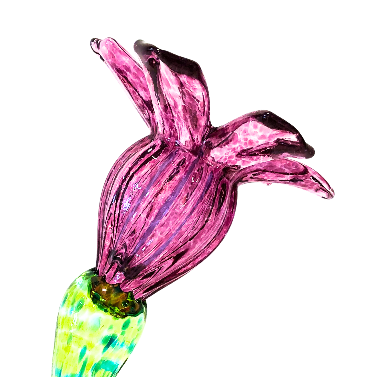 Daisy Light Pink Glass Flower