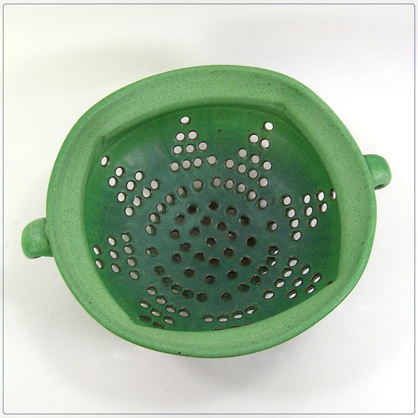 Green Small Colander