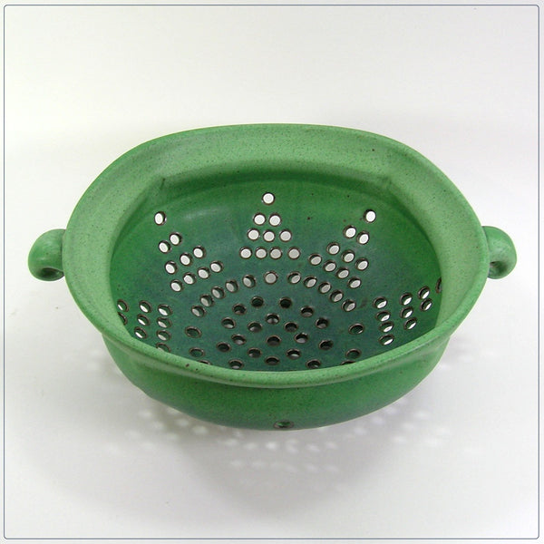 Green Small Colander