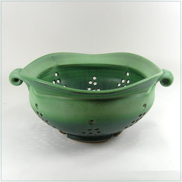 Green Large Colander