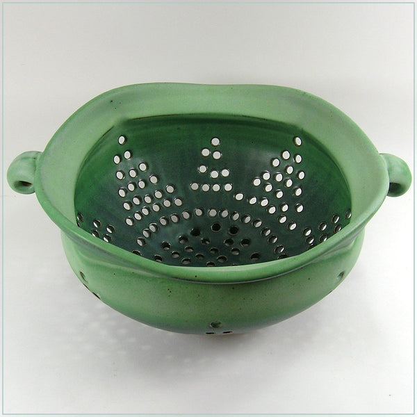 Green Large Colander