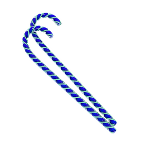 Blue/Green Candy Cane