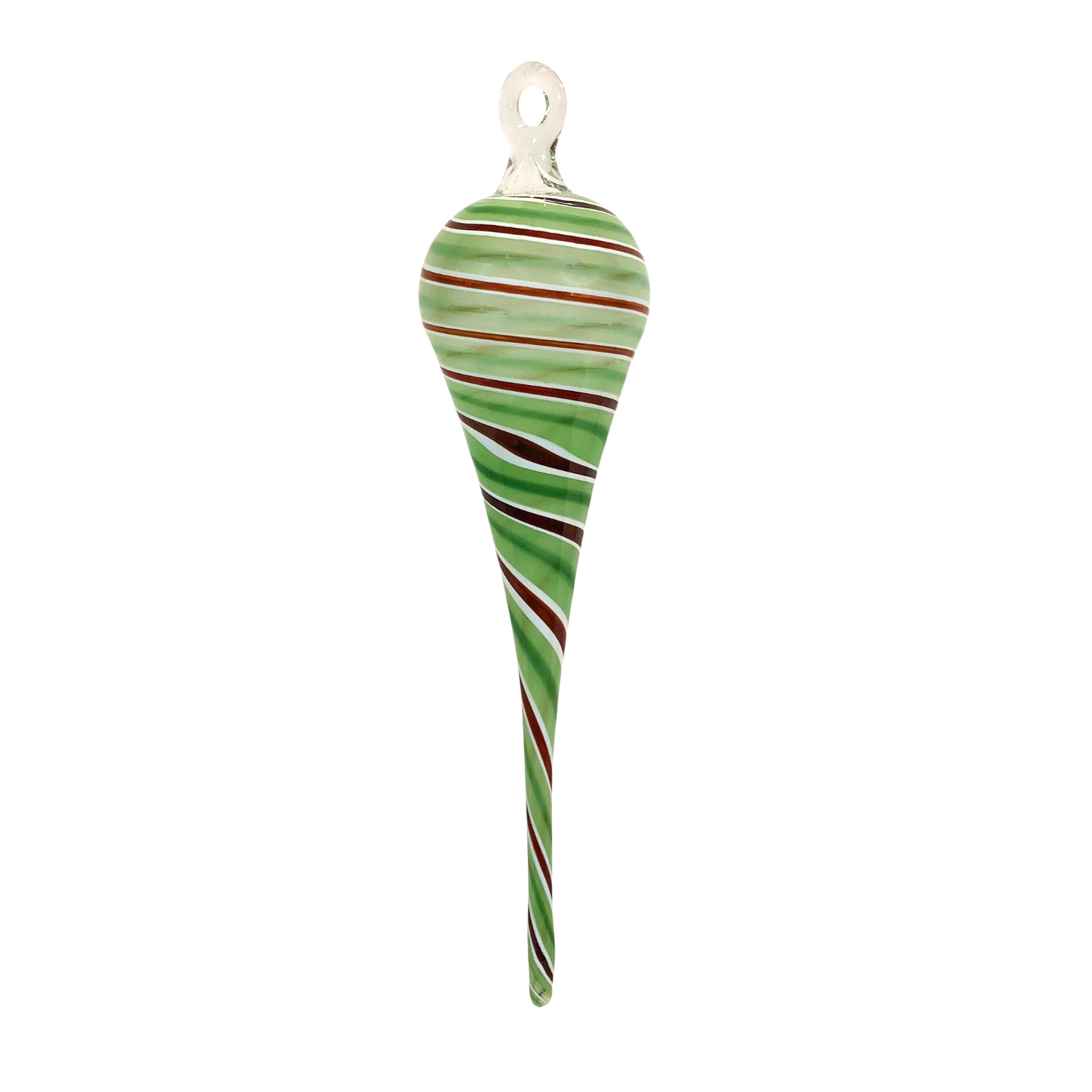 Red/Green Cone Ornament