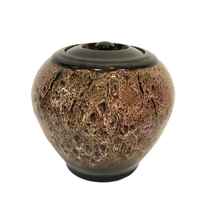 Lidded Jar Red