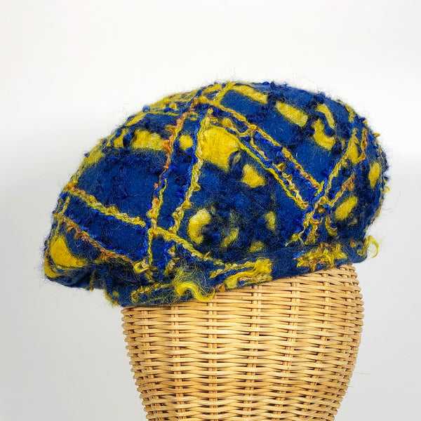 Beret, Royal Navy Blue/Gold