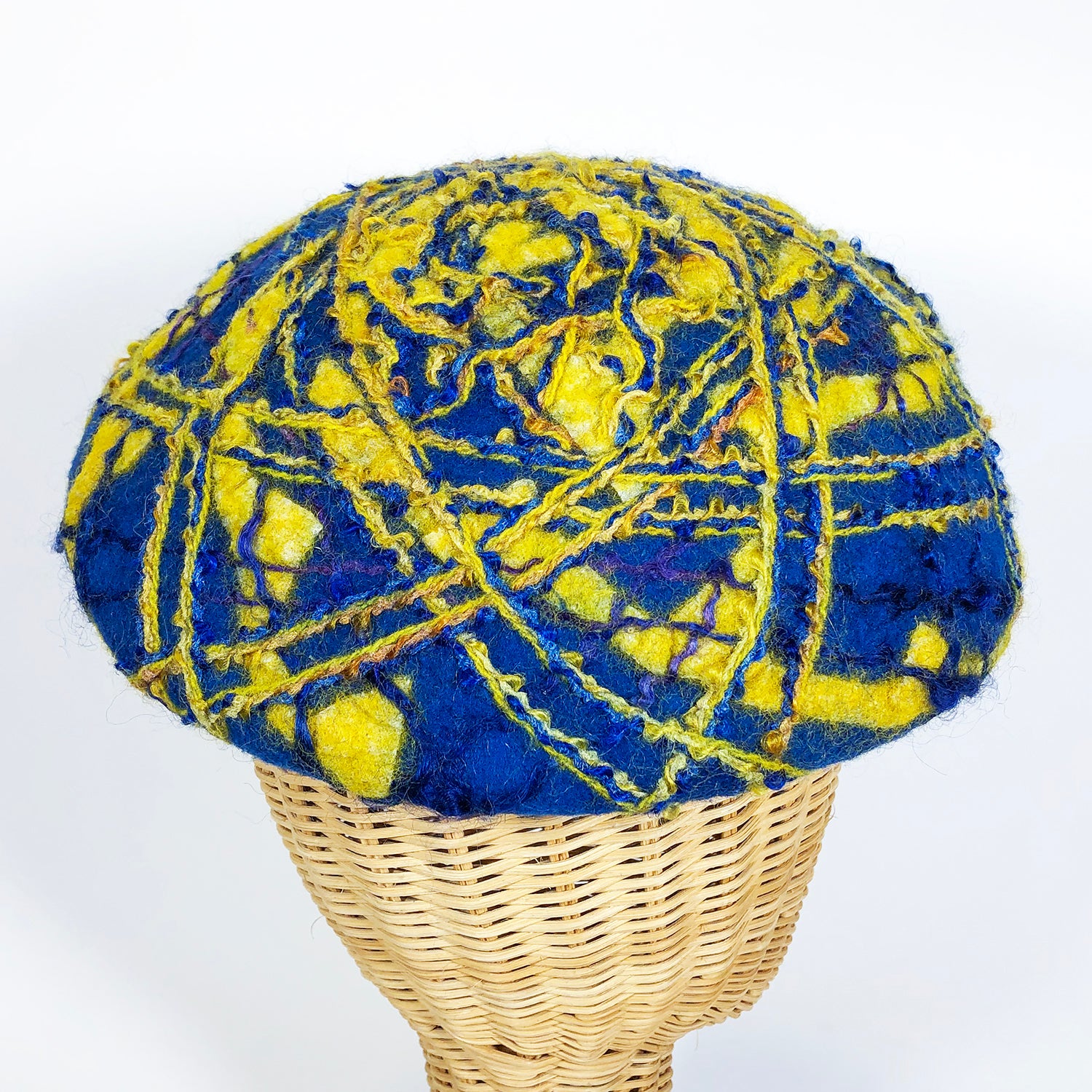 Beret, Royal Navy Blue/Gold