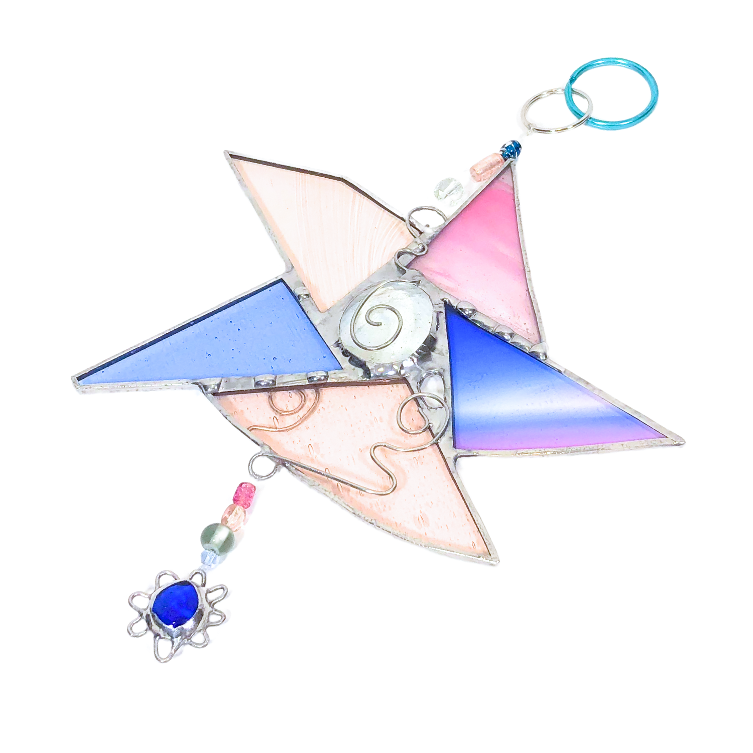 Pastel Pink Blue Star