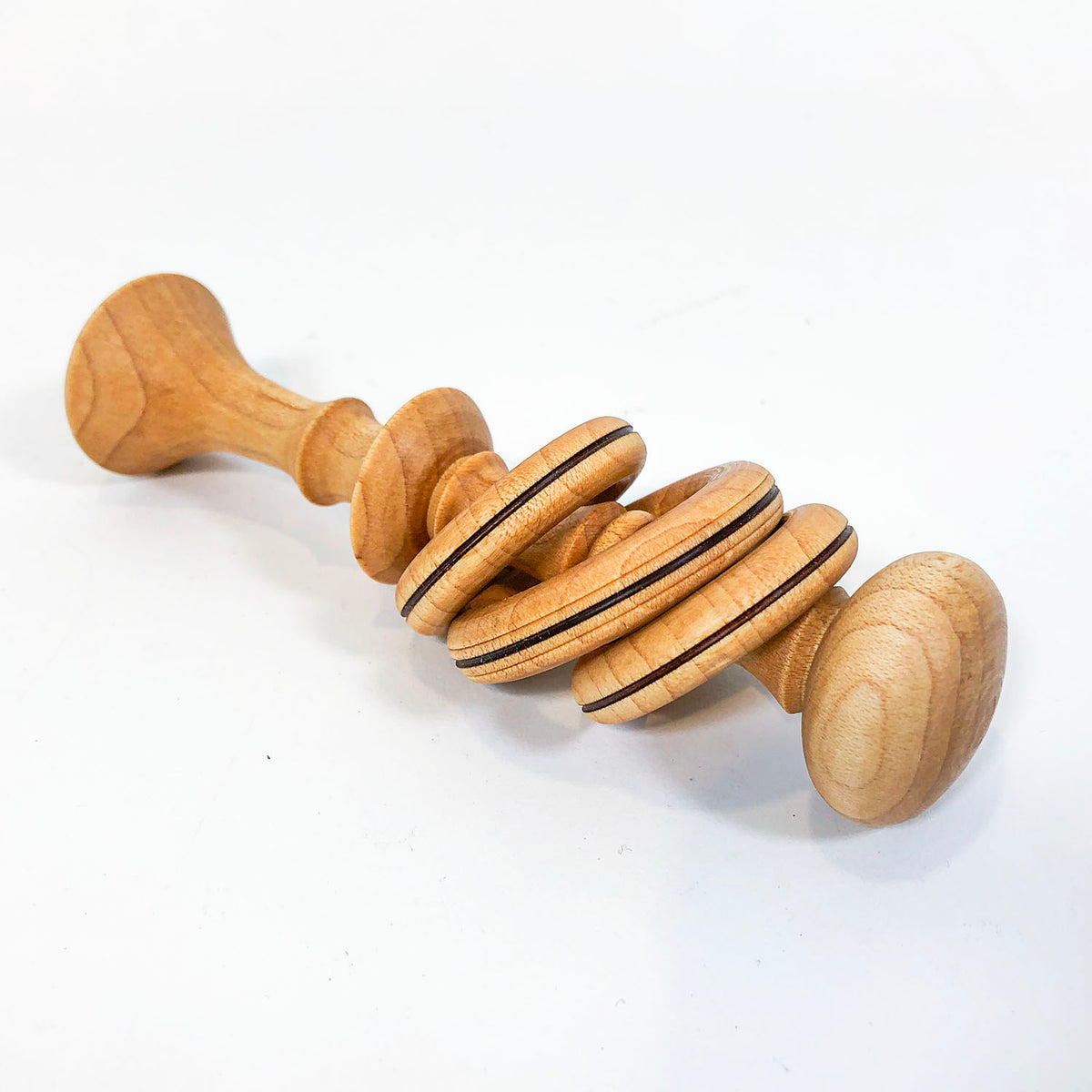 Baby Rattle Hard Maple – bluestemcrafts