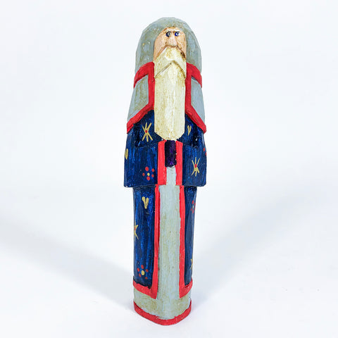Ukraine, Father Christmas, 6" Carved #12