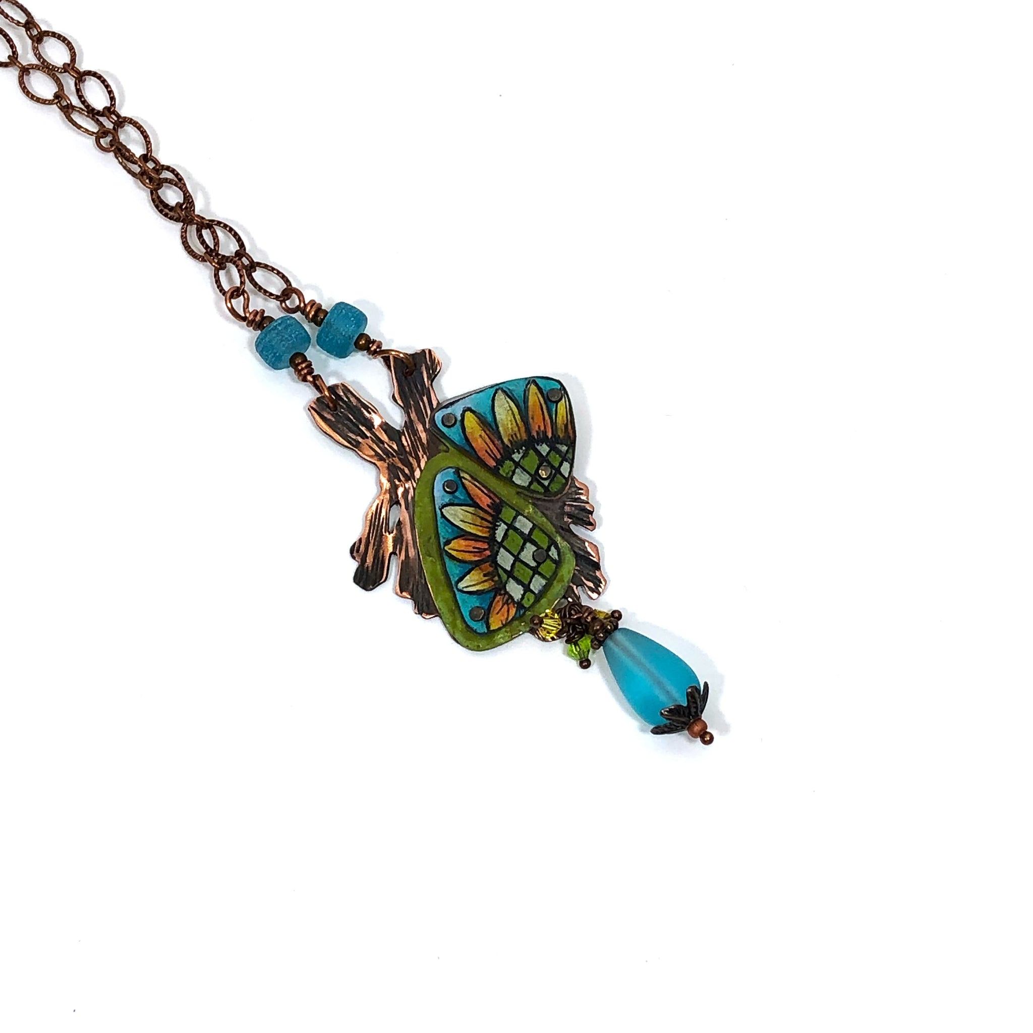 NK "My Sunflower Checker Past"