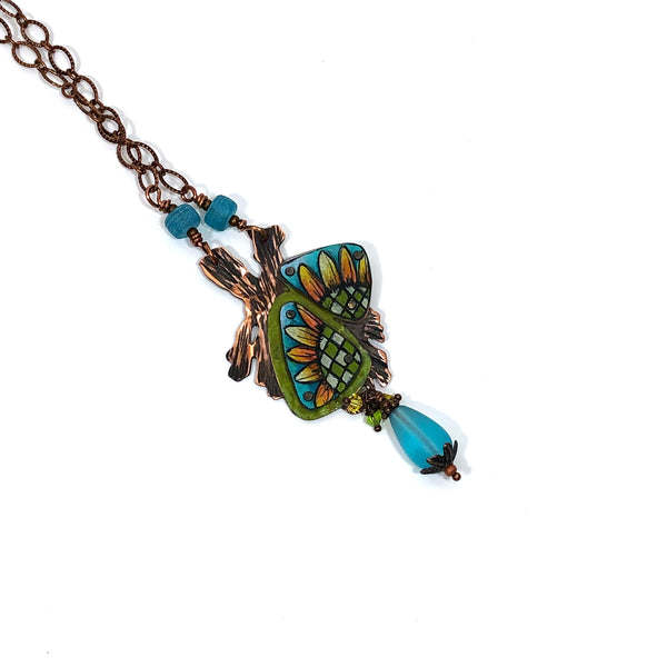 NK "My Sunflower Checker Past"