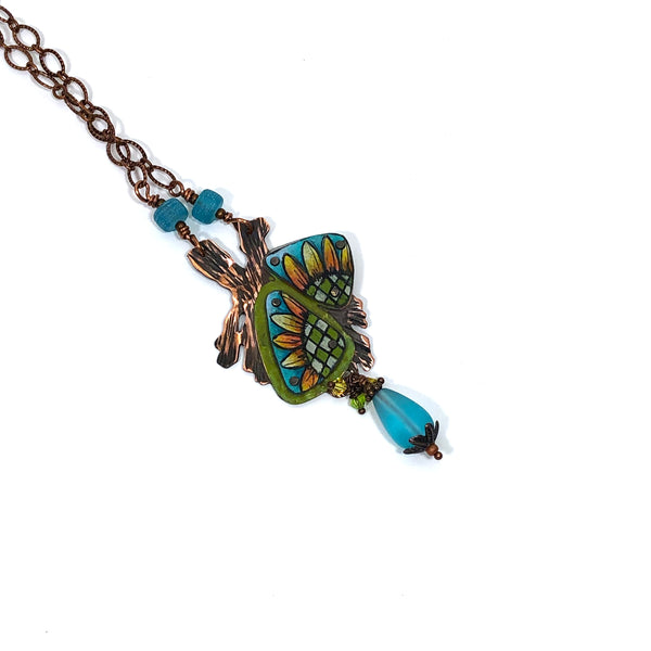 NK "My Sunflower Checker Past"