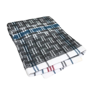 Towel Bronson Lace DK. Gray/Blue