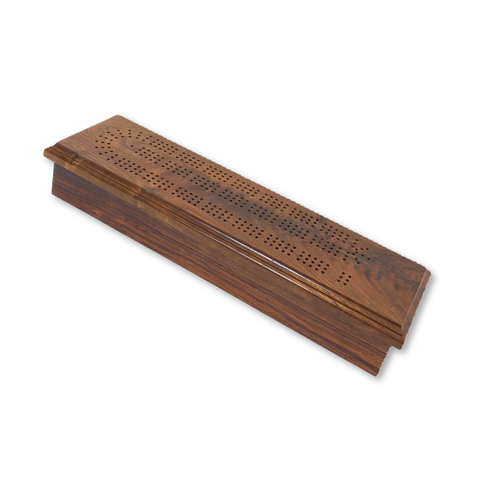 Cribbage Board Rosewood/Walnut