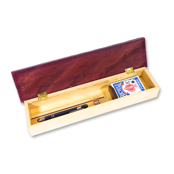 Cribbage Board Purpleheart/Maple