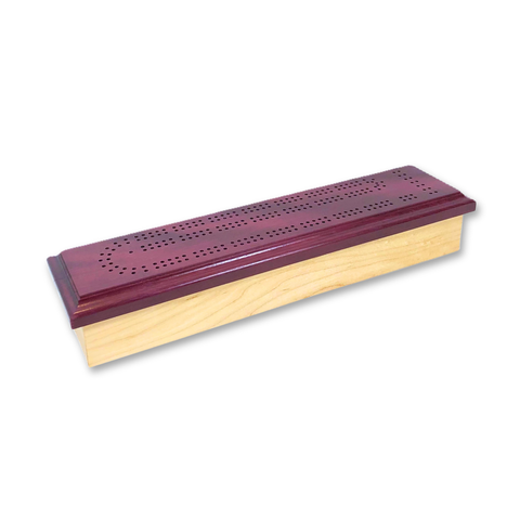 Cribbage Board Purpleheart/Maple