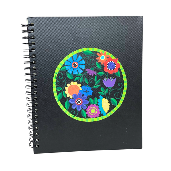 Floral Large Journal 9X12