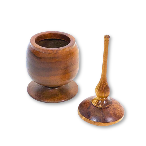 Small Cherry Box Osage Orange Finial