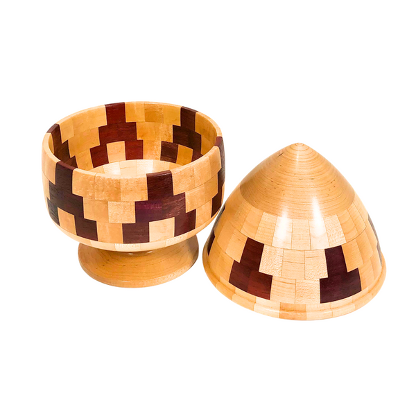 Rocket Canister Maple/Padauk/Purp Heart