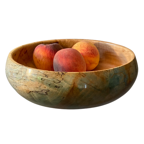 Dyed Hard Maple Bowl 10" X 3"