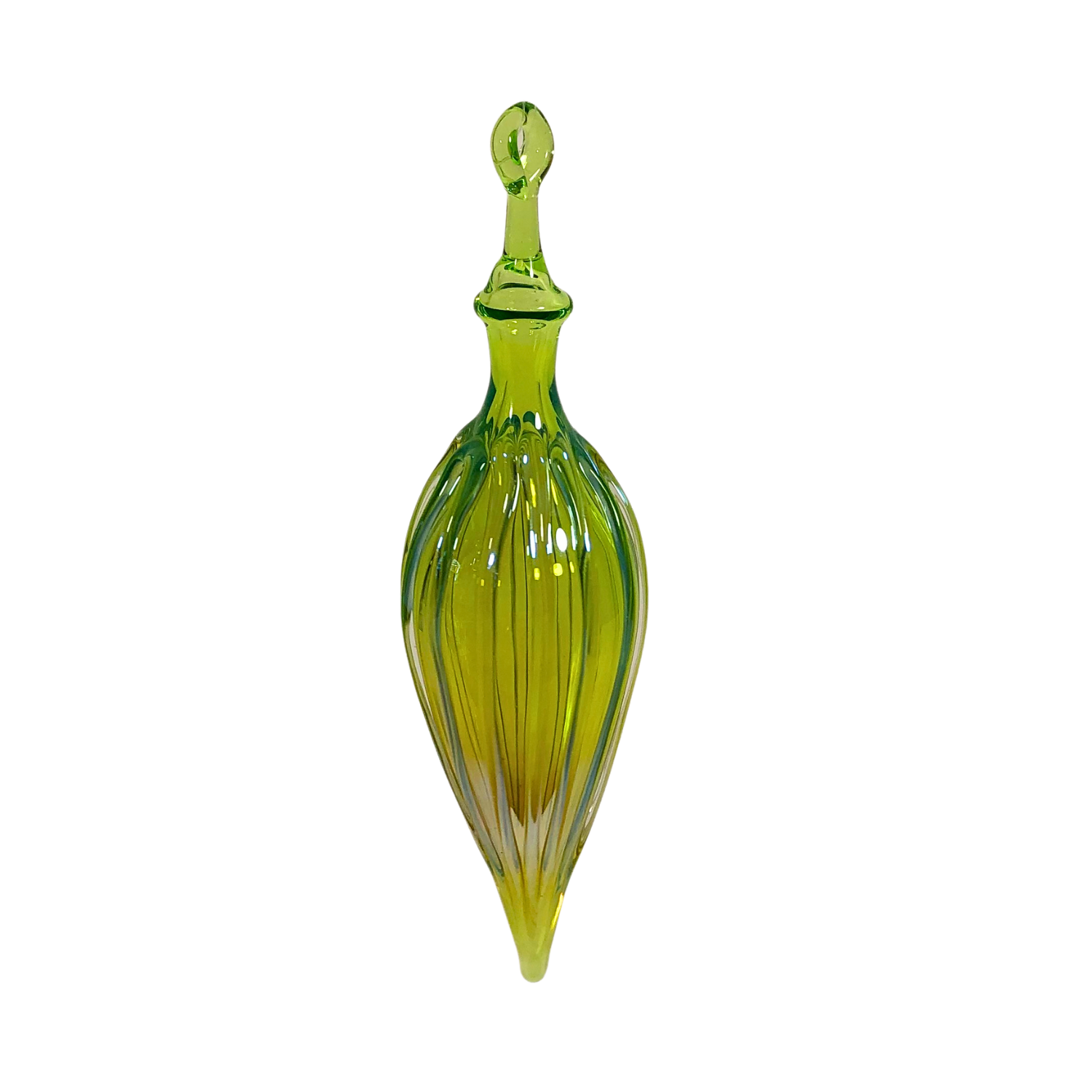 Lime Glass Ornament
