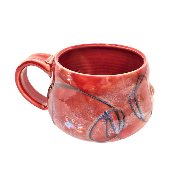 Red Soup Mug