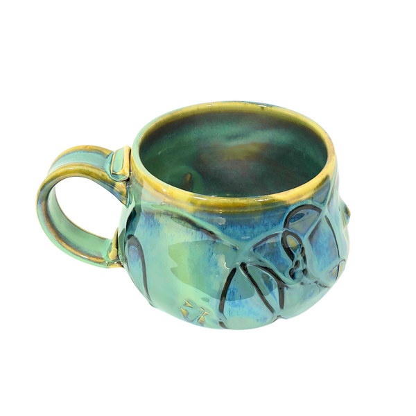 Teal Soup Mug