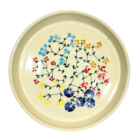 LG Flat Flower Plater Round