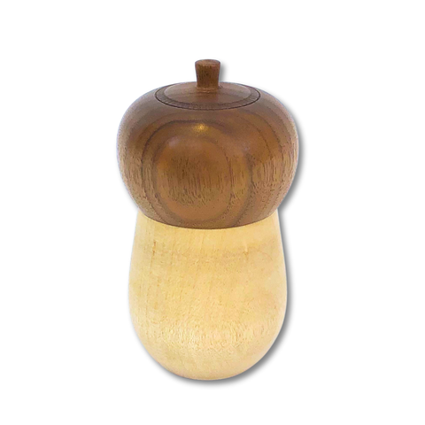 Ash & Walnut Acorn Box 3x4