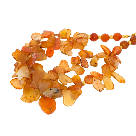 Long NK Carnelian Slices