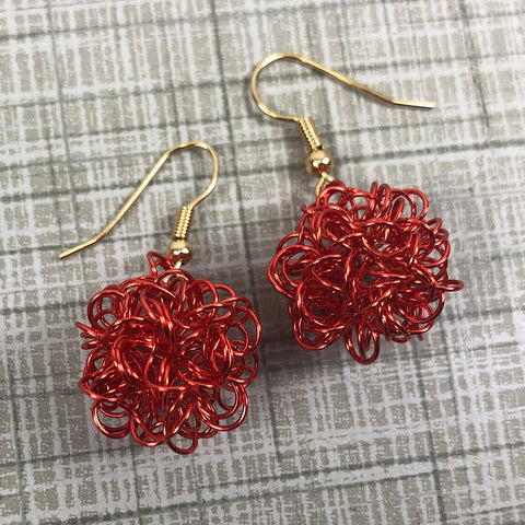 Red Gold Ada Earrings