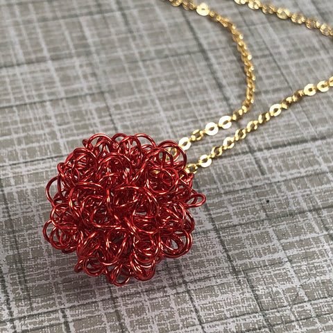 Red Gold Ada Necklace