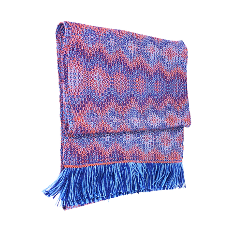 Blue & Orange Scarf