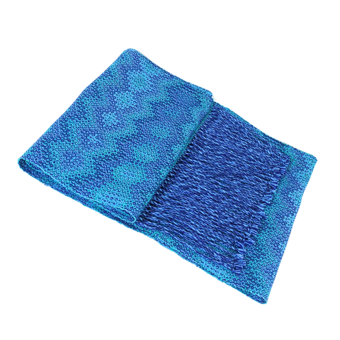 Scarf in Blues