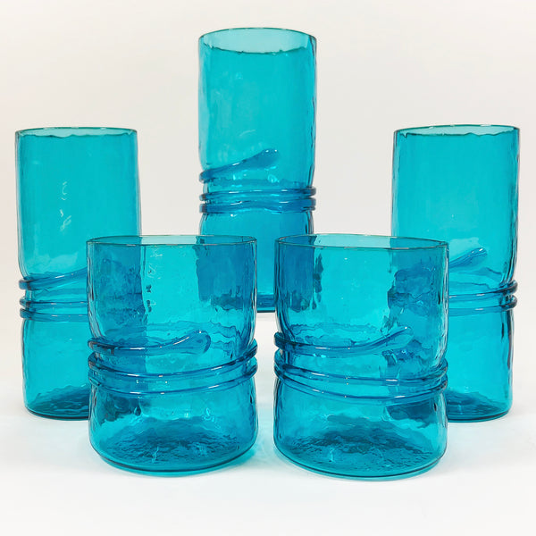 Aqua Small Glass