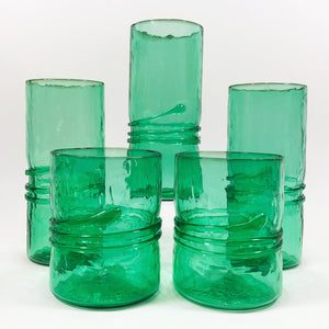 Green Small Glass