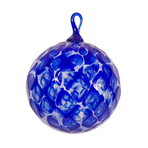 Dark Blue/White Ornament