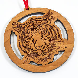 Tiger Circle Ornament