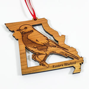 Mo Bluebird Ornament