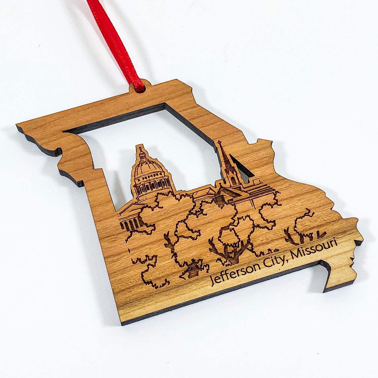 Jeff City MO State Ornament